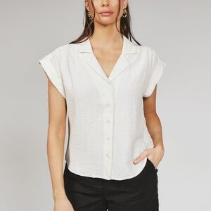 7 Diamonds Oasis Linen Short Sleeve Shirt